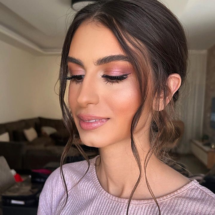 רחמה המהממת באיפור שלי 